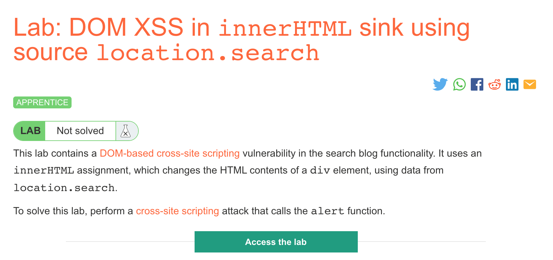 PortSwigger Cross-Site Scripting cheatsheet data on